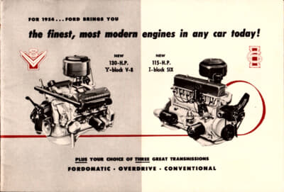 1954年のフォードのエンジン紹介ブックレット
