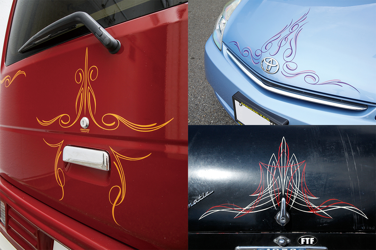 なんとフリーハンドで描く芸術 クルマに描かれる ピンストライプ の奥深さにビックリ カスタム アウトドア 福祉車両 モータースポーツなどのカーライフ情報が満載 Auto Messe Web なんとフリーハンドで描く芸術 クルマに描かれる ピンストライプ の奥深さにビックリ カスタム アウトドア 福祉車両 モータースポーツなどのカーライフ情報が満載 Auto Messe Web