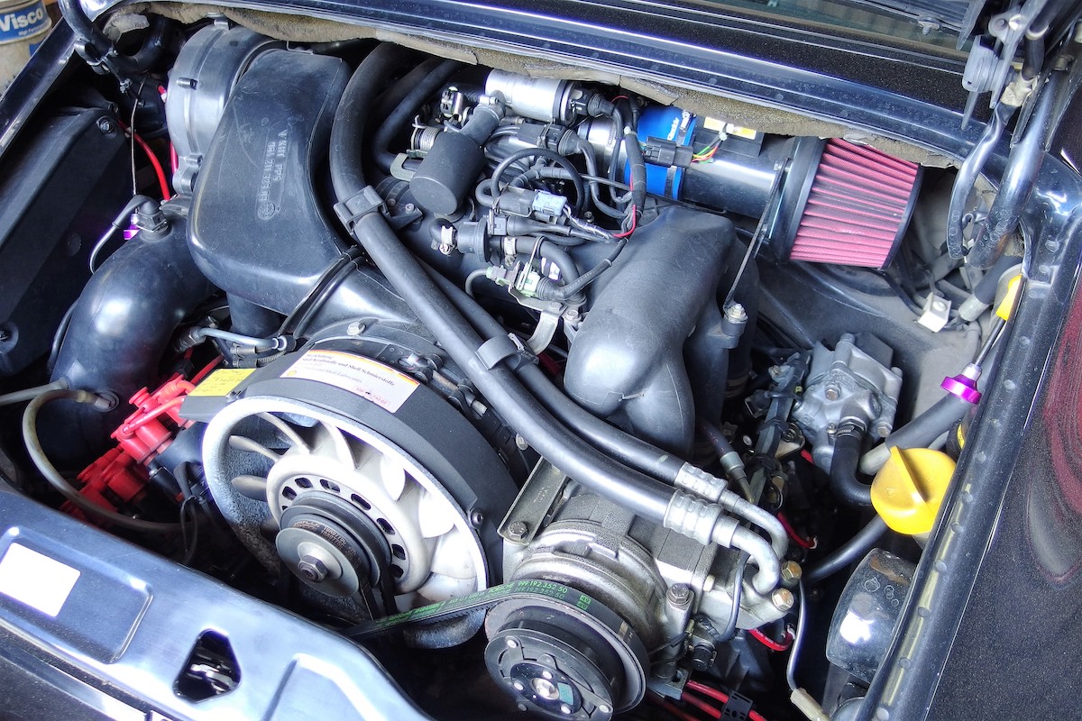 964型ポルシェ911のエンジン