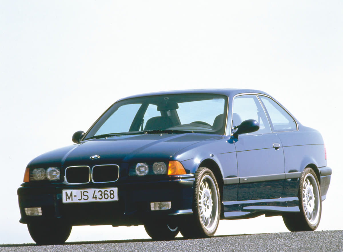E36型BMW23シリーズクーペのフロントスタイル