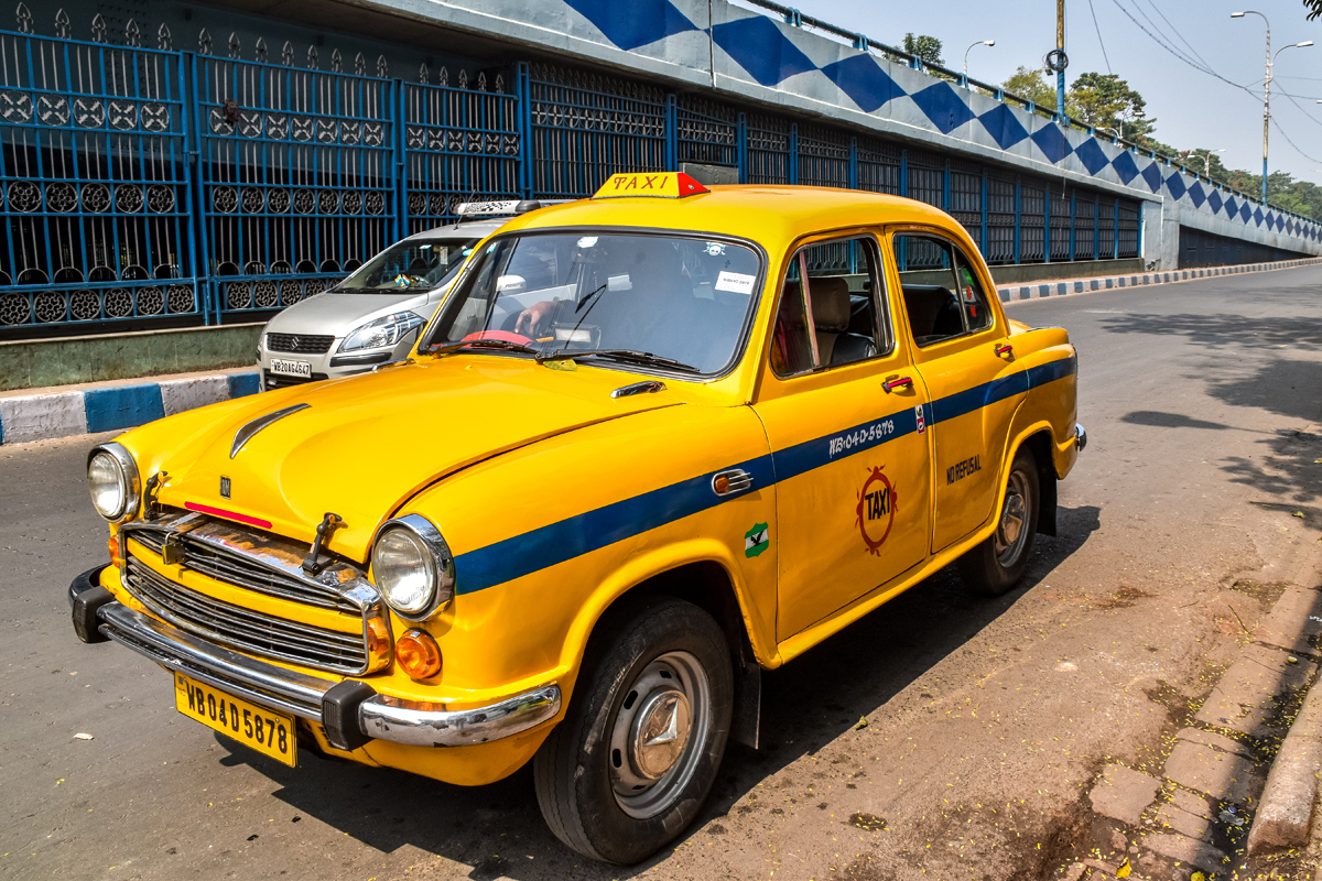 ヒンドゥスタン・アンバサダーのタクシー
