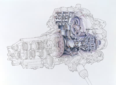 C32A型3.2l V6 SOHCエンジン