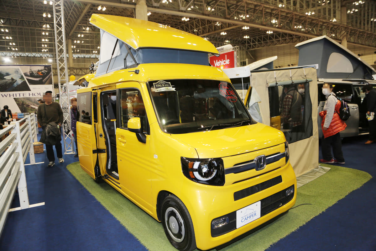 軽自動車は嫌だけど 軽キャン ならok 外遊びで使い倒せると芸能人も夢中になる軽キャンパーの魅力 画像21 Auto Messe Web カスタム アウトドア 福祉車両 モータースポーツなどのカーライフ情報が満載