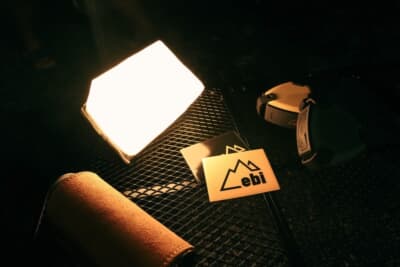 ebi大光量/大容量LEDランタンの発光イメージ