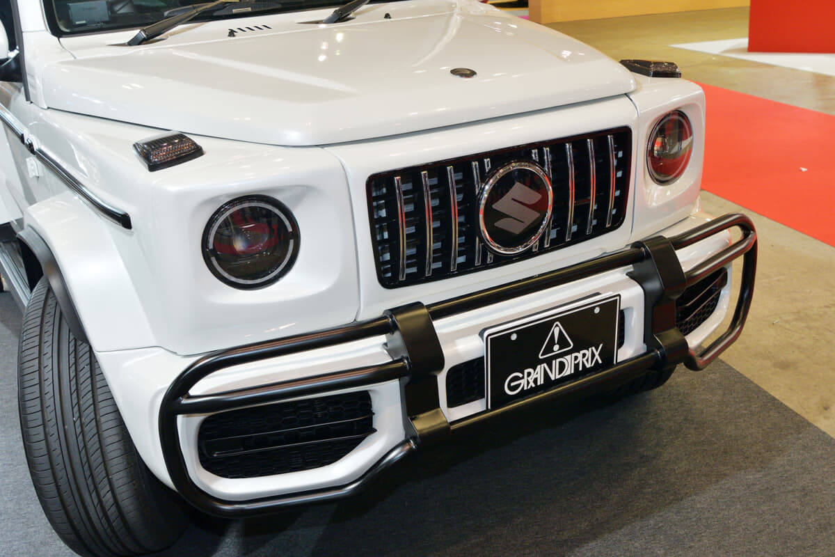 ドバイ発】スズキ「ジムニーシエラ」の「Gクラス」変身エアロキット