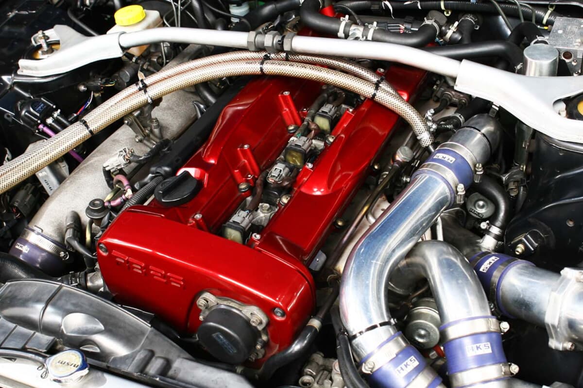 チューニングを施したRB26エンジン