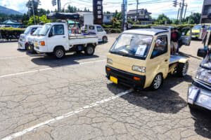 【画像】「農道のポルシェ」をキャンプ仕様に！ 富山にカスタム軽トラ大集合!! 個性的な軽自動車を一挙紹介します 〜 画像45