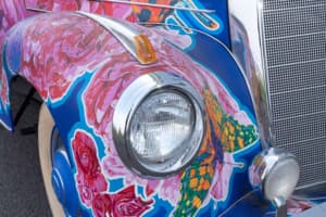 【画像】バブル期にラッセンと人気を二分したヒロ・ヤマガタのアートカーがオークションに登場！ ベンツをキャンバスにした「アースリー・パラダイス」とは 〜 画像12
