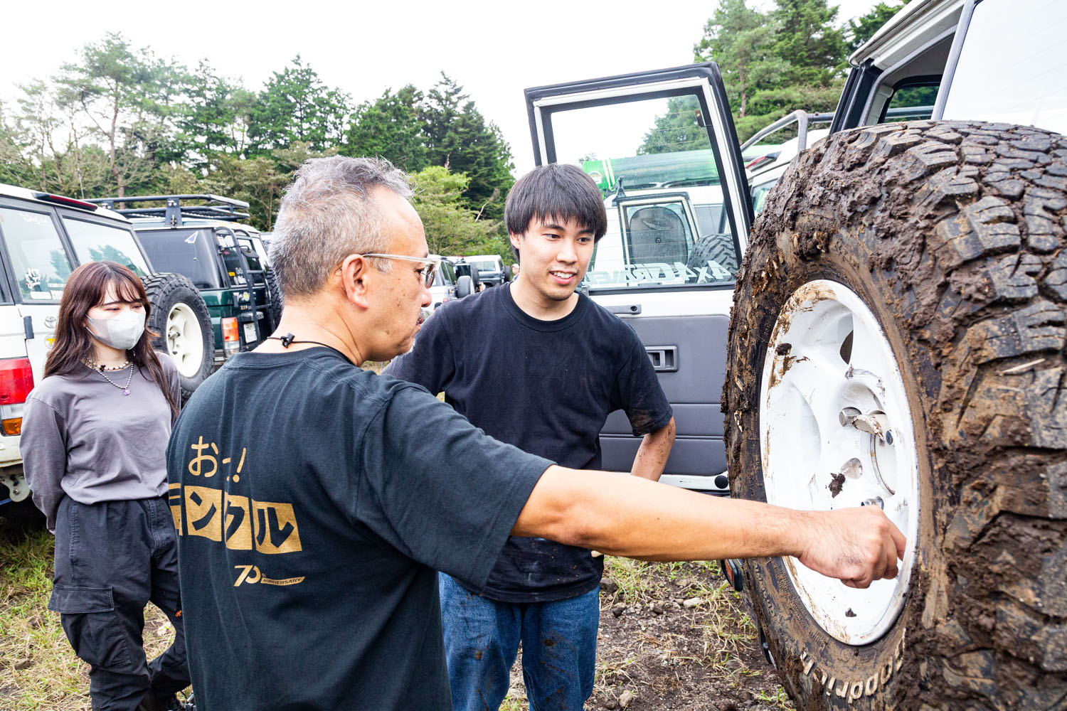 20代の若者が買ったばかりのトヨタ「ランドクルーザー70」