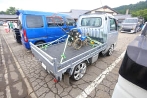 【画像】「農道のポルシェ」をキャンプ仕様に！ 富山にカスタム軽トラ大集合!! 個性的な軽自動車を一挙紹介します 〜 画像11