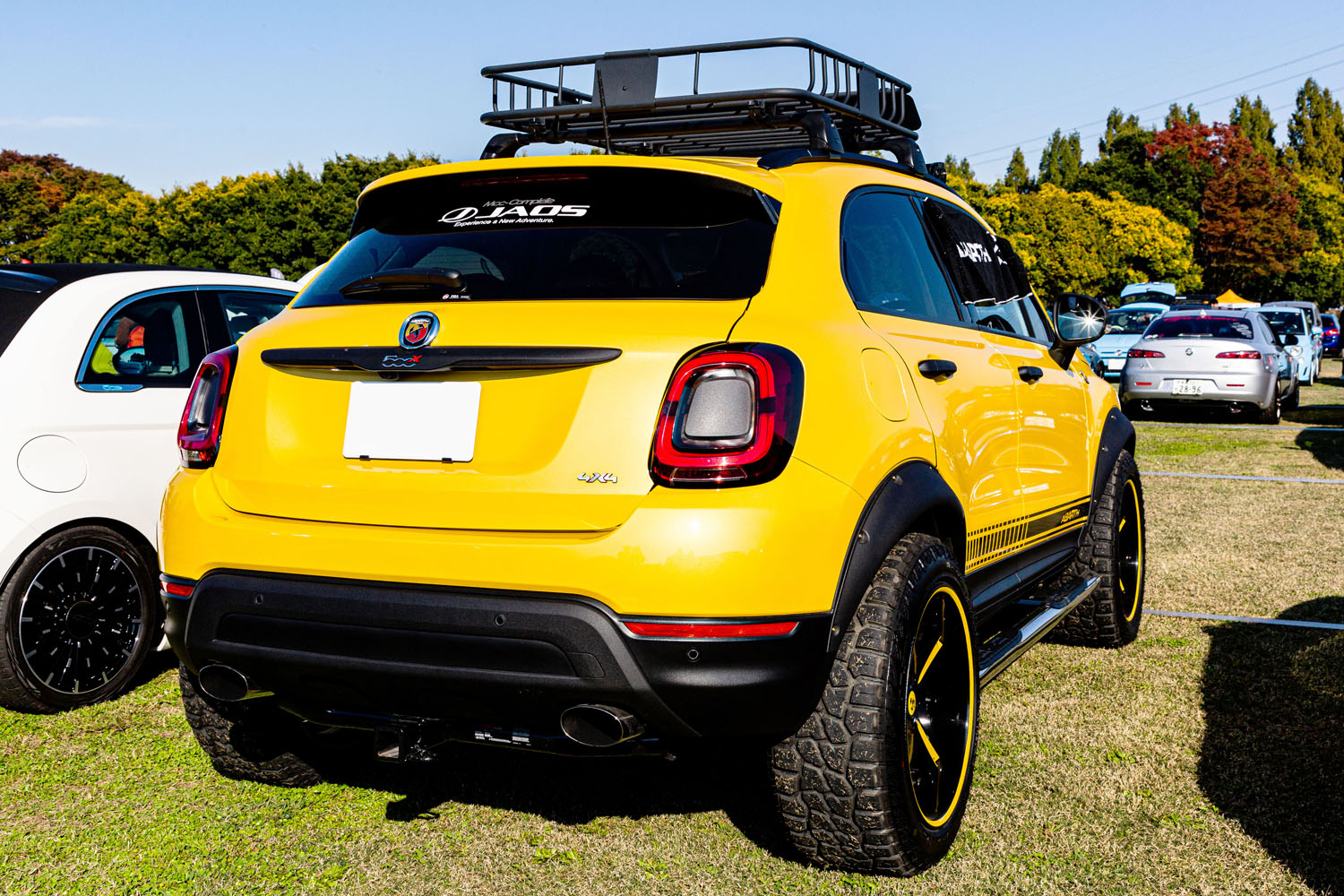 さいたまイタフラミーティングに参加したフィアット「500X」