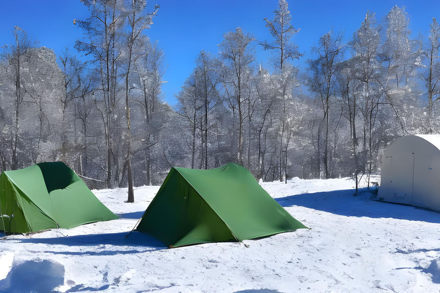 冬キャンプのイメージ
