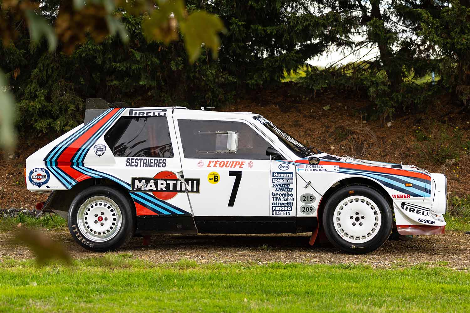 グループB時代のランチア「デルタS4」