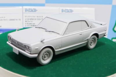 新製品の「ザ☆スナップカー」シリーズ第1弾が日産スカイライン2000GT-R（KPGC10/1970年モデル）