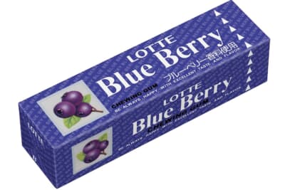 選考外となったブルーベリーガムは1982年発売。ブルーベリーの甘酸っぱさとさわやかな香りが特長