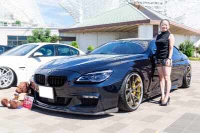 エリナさんと2018年式BMW「640グランクーペ」