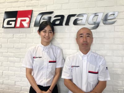 セールスコンサルタントの鈴木優貴さん（左）、GRコンサルタント清水修さん（右）