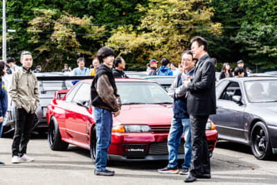 日産自動車の川口隆志CVEほか関係者の方々も、オーナーとの交流を楽しんでいたようだ
