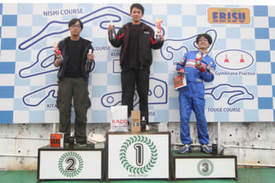 東北660選手権の3クラス表彰式