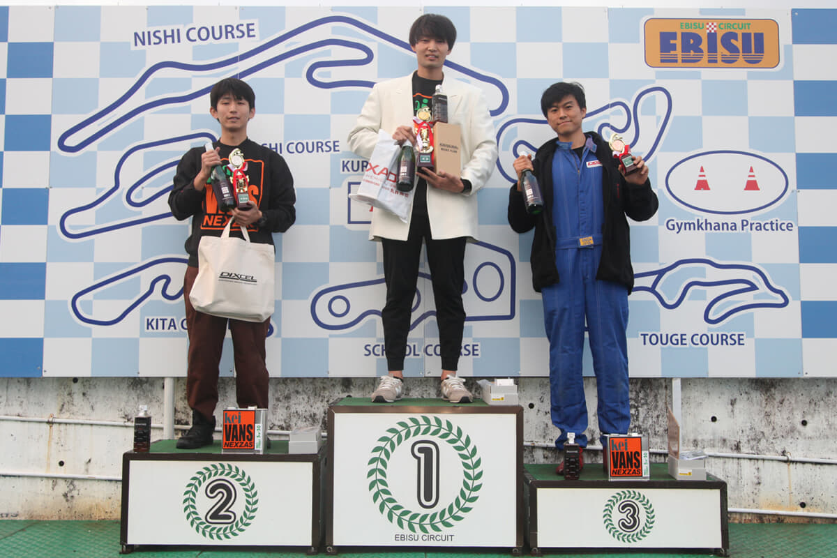東北660選手権の4クラス表彰式