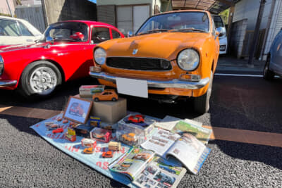 土浦の旧車愛好家クラブ「バックヤードつくば」が中心となって運営している「昭和のくるま大集合」とコラボ