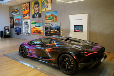 ニューヨークのランボルギーニ・ラウンジで開催された60周年イベント「Lamborghini: 60 Years of Artistry in Motion」