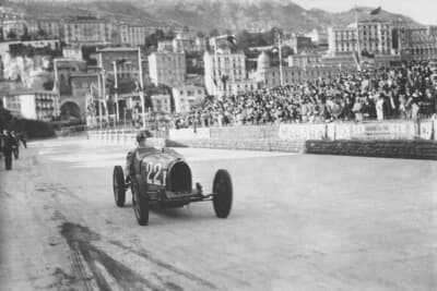 1931年の第3回モナコグランプリではルイ・シロンの運転するブガッティT51が優勝