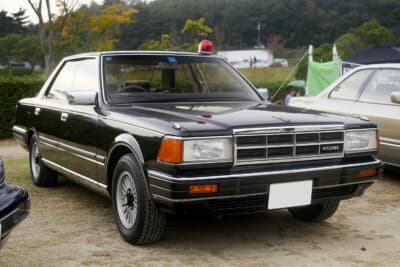 吉井浩一さんの愛車、1984年式 日産セドリック ターボブロアム