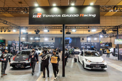 大阪オートメッセ2024のTOYOTA GAZOO Racingブース