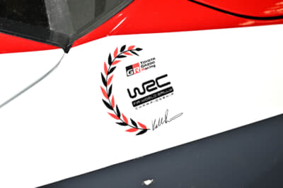 WRC優勝記念デカール