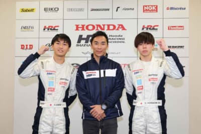 佐藤琢磨選手はHRSプリンシパルとしてホンダのドライバー育成もしている