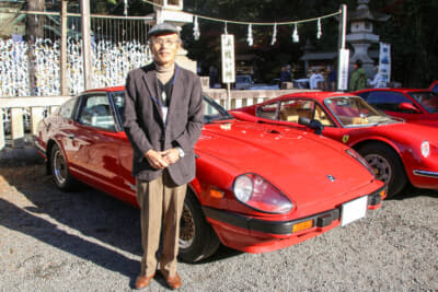 吉野和弘さんは、旧車の展示イベントのみならず、フェアレディZターボでクラシックカーラリーにも参加してきたアクティブなオーナーだ
