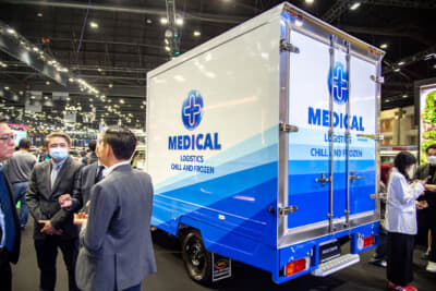 こちらは医療用品の冷蔵・冷凍運搬車仕様