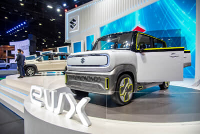 2023年10月のジャパンモビリティショーで世界初公開されたEVコンセプトカー