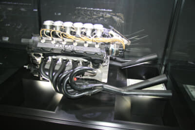 1974年シーズン用のマトラ・シムカMS680に搭載されるマトラ製の3L V12エンジン