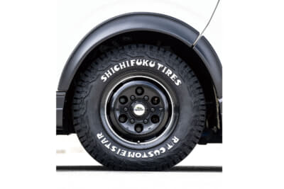 七福タイヤのMATCHING サイズ15×6.0インセット33（195/80)