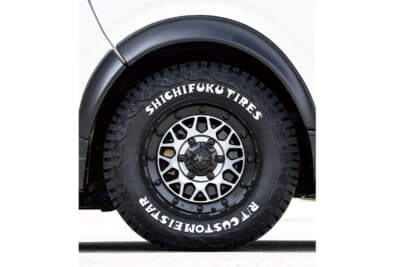 七福タイヤのMATCHING サイズ16×6.5インセット38（215/65)