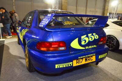 かつてプロドライブがこのマシンを登録した際に発行された英国のレジストレーション・ナンバー「R17 WRC」