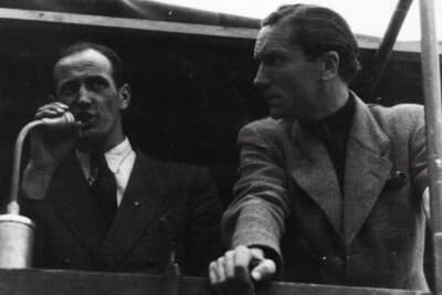 マンフレッド・フォン・ブラウヒッチュは1947年4月4日に開催されたオートバイレース「モンテカルロ・イン・ガルミッシュ」のレース監督として、スポーツ・オーガナイザーのマックス・ペーター・シュタンゲルと共に就任した