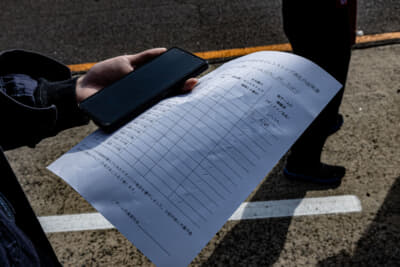 給油やドライバー交代の手順が遵守されているかは、近隣のチームによる相互監視制となっている。記入した書類はレース後すぐに提出