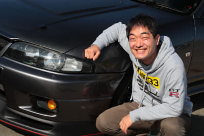長年の憧れだったR33GT-Rを手に入れた福田 聡さん